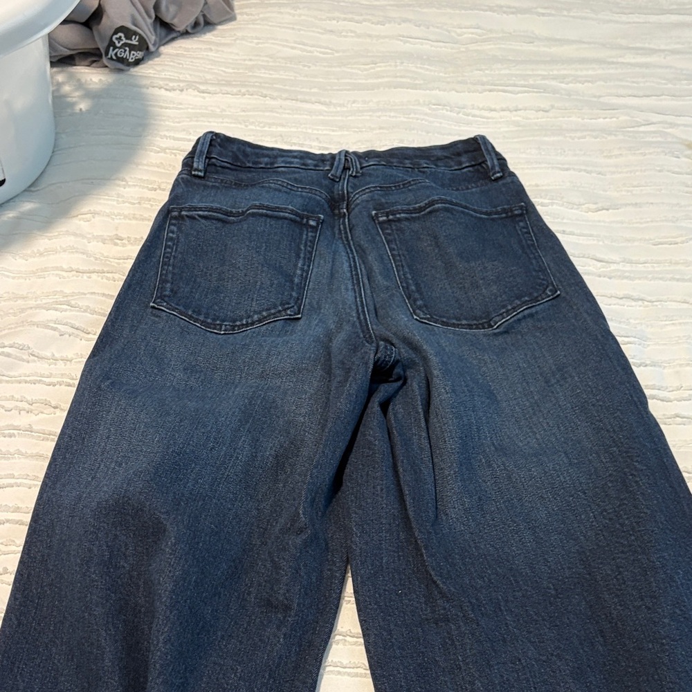 Good American Good Skate Wideleg Women's Jeans - Picture 9 of 10